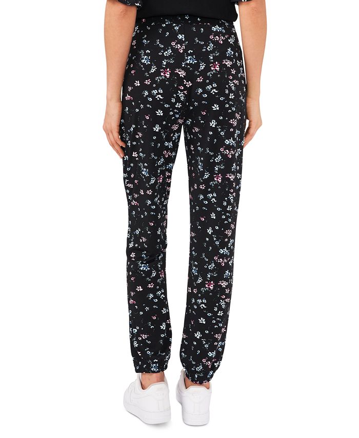 Riley & Rae Floral-Print Jogger Pants, Created for Macy's - Macy's