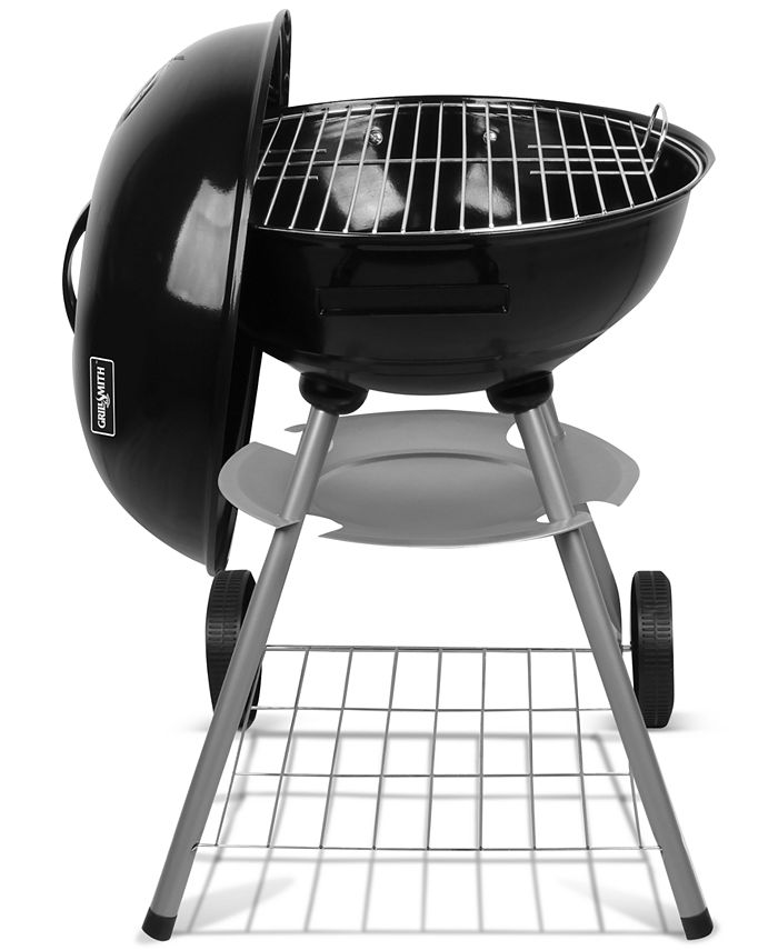 GrillSmith 18" Round Charcoal Kettle Grill Macy