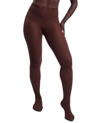 Nude Barre - Footed Opaque Tights