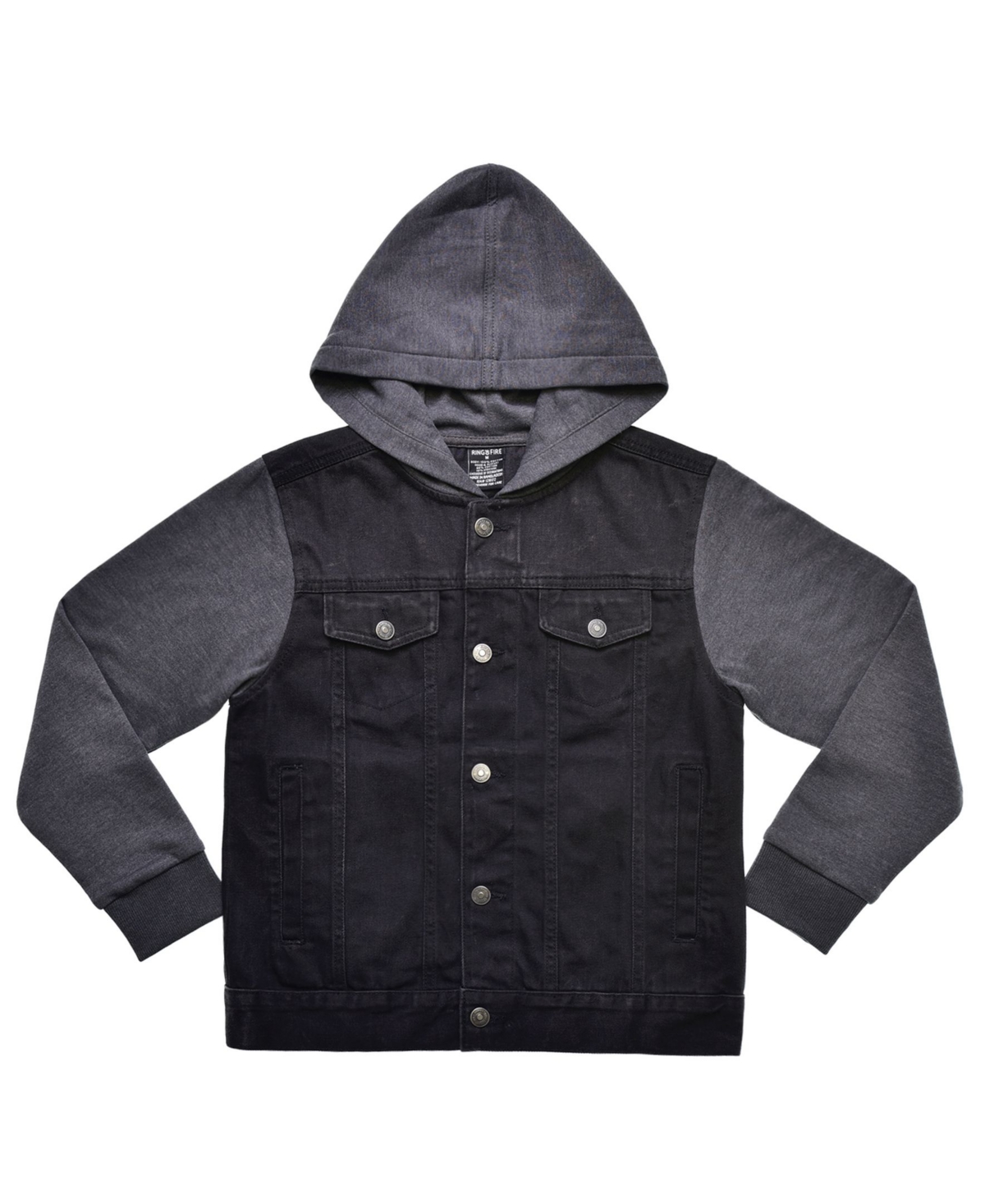 Ring of Fire Big Boys Denim Jacket, Big Boys, Created for Macy's