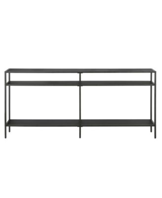 Sivil 64" Console Table with Shelves