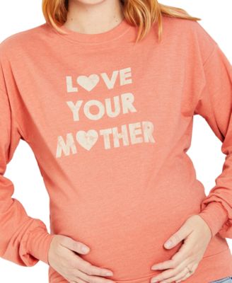 motherhood maternity sweatshirt