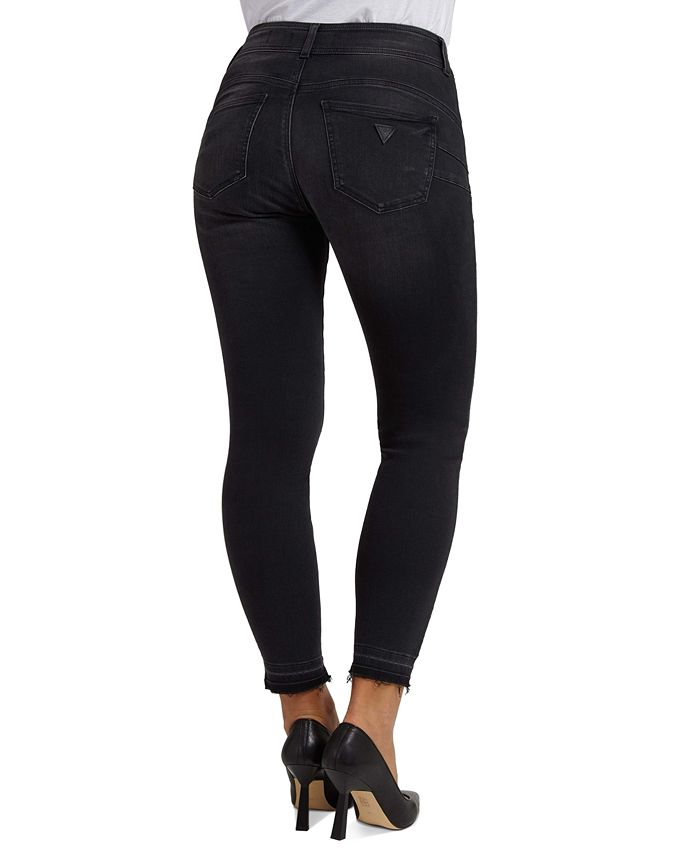 GUESS Two Button Skinny Jeans - Macy's