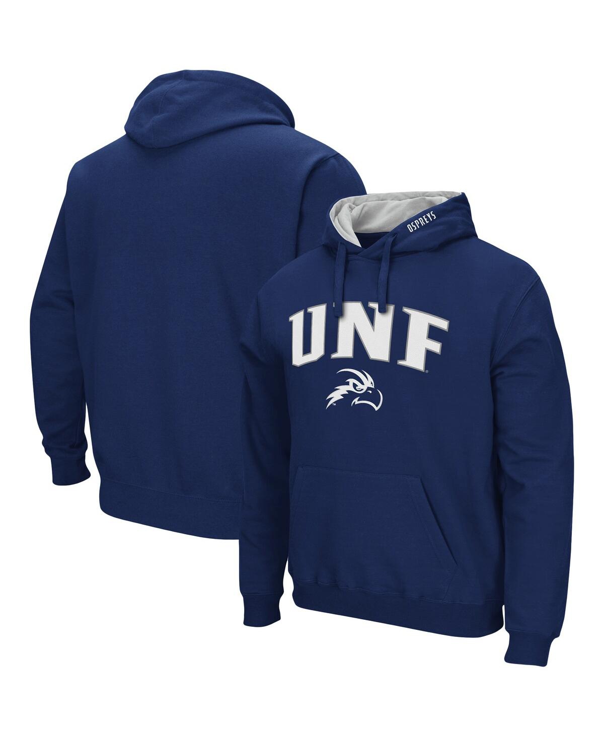 Colosseum Navy Unf Ospreys Arch And Logo Pullover Hoodie In Navy
