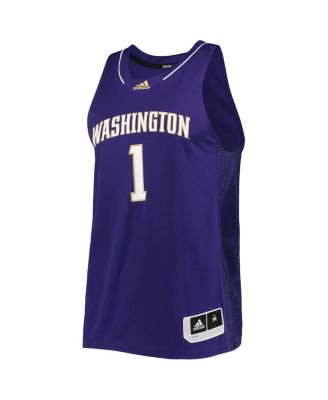 Men's 1 Washington Huskies Swingman Basketball Jersey