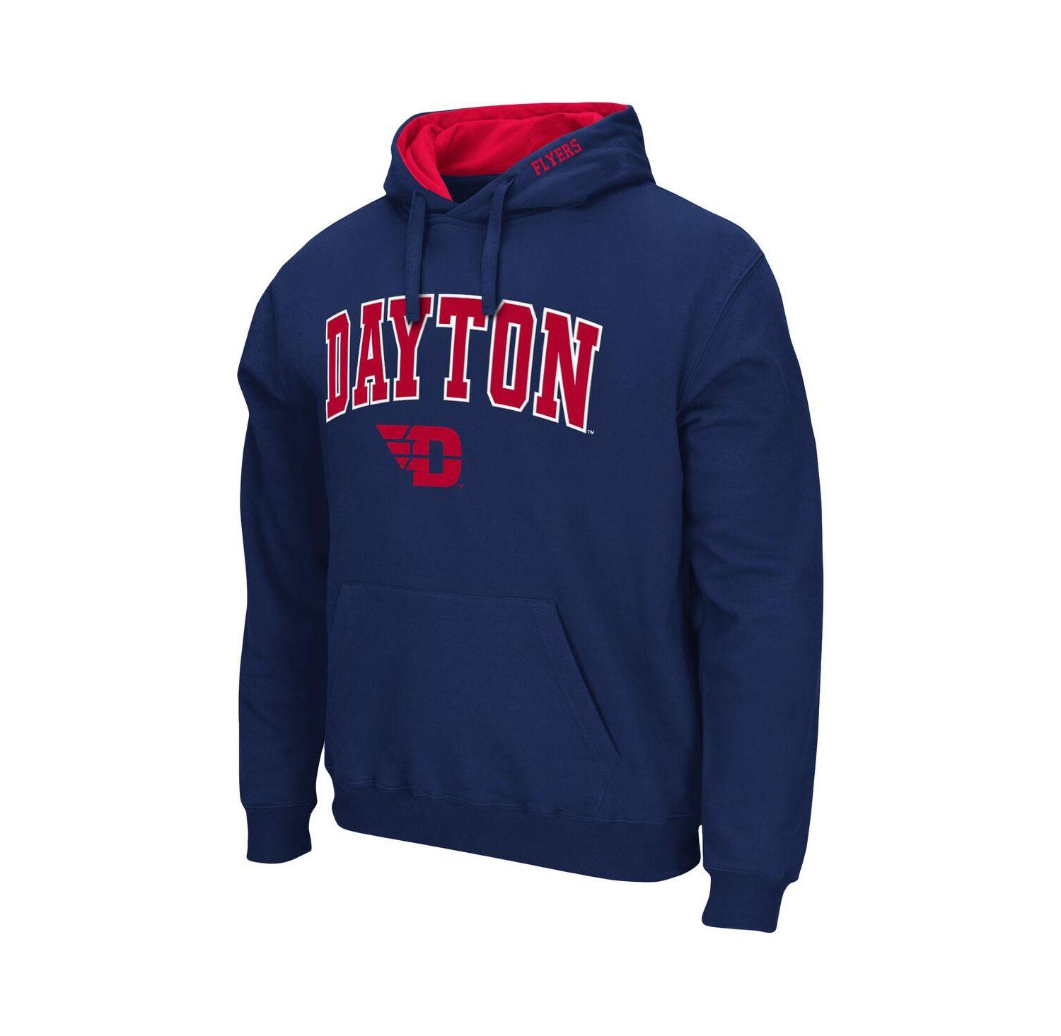 Men's Dayton Flyers Arch and Logo Pullover Hoodie