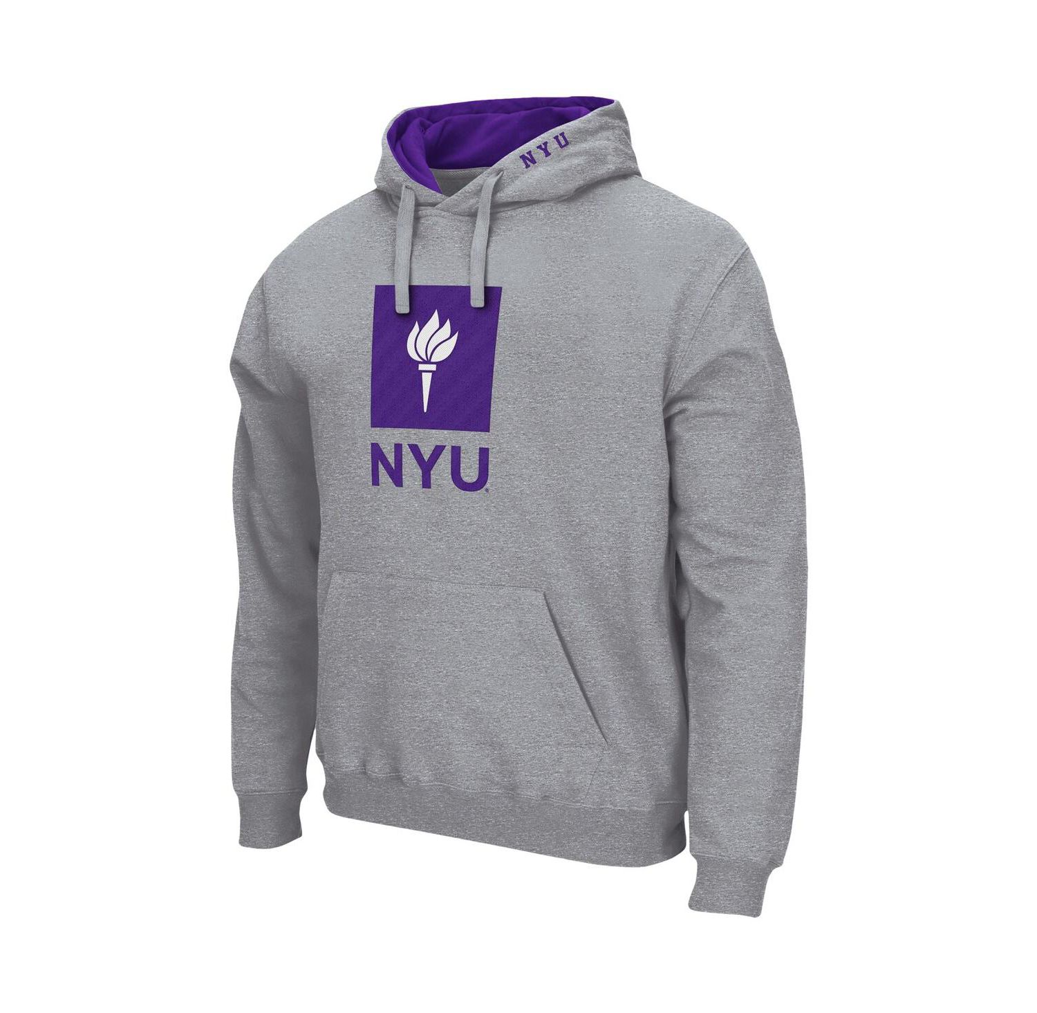 Men's NYU Arch and Logo Pullover Hoodie
