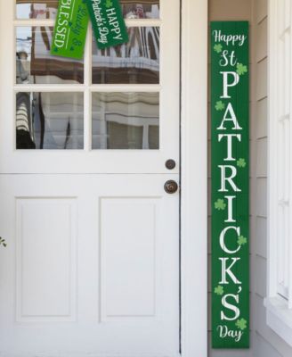 60" Wooden St. Patrick's Porch Sign