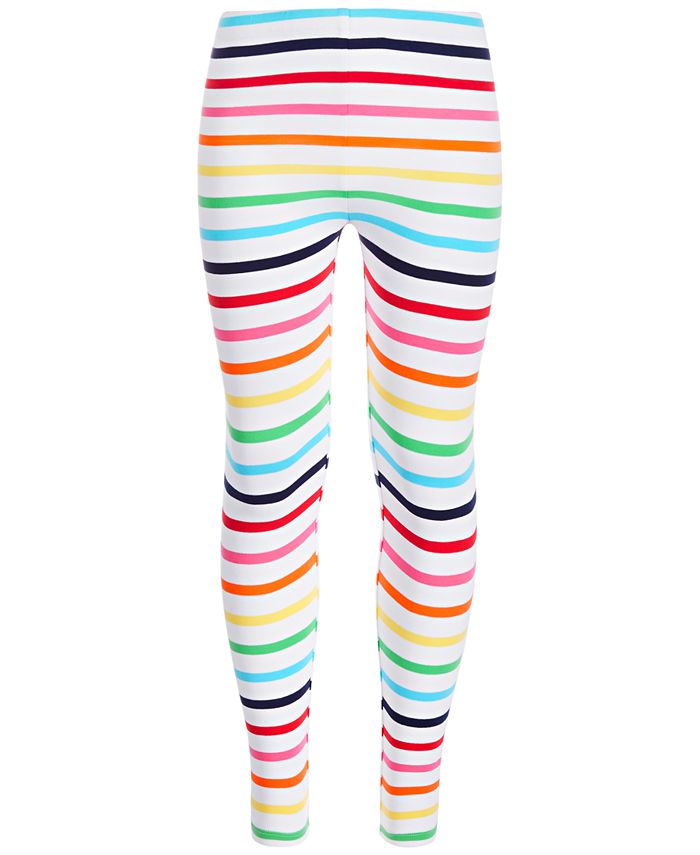 Epic Threads Big Girls Wide Stripe-Print Leggings, Created for Macy's ...