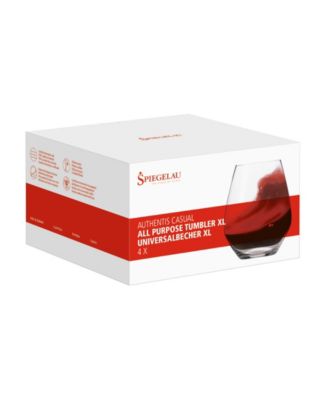 Authentis Wine Glasses, Set of 4, 22 Oz