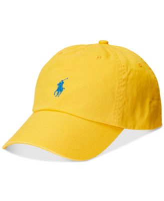 yellow polo beanie