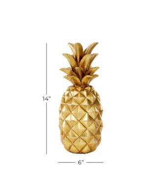 Traditional Decorative Pineapple, 14" x 6"