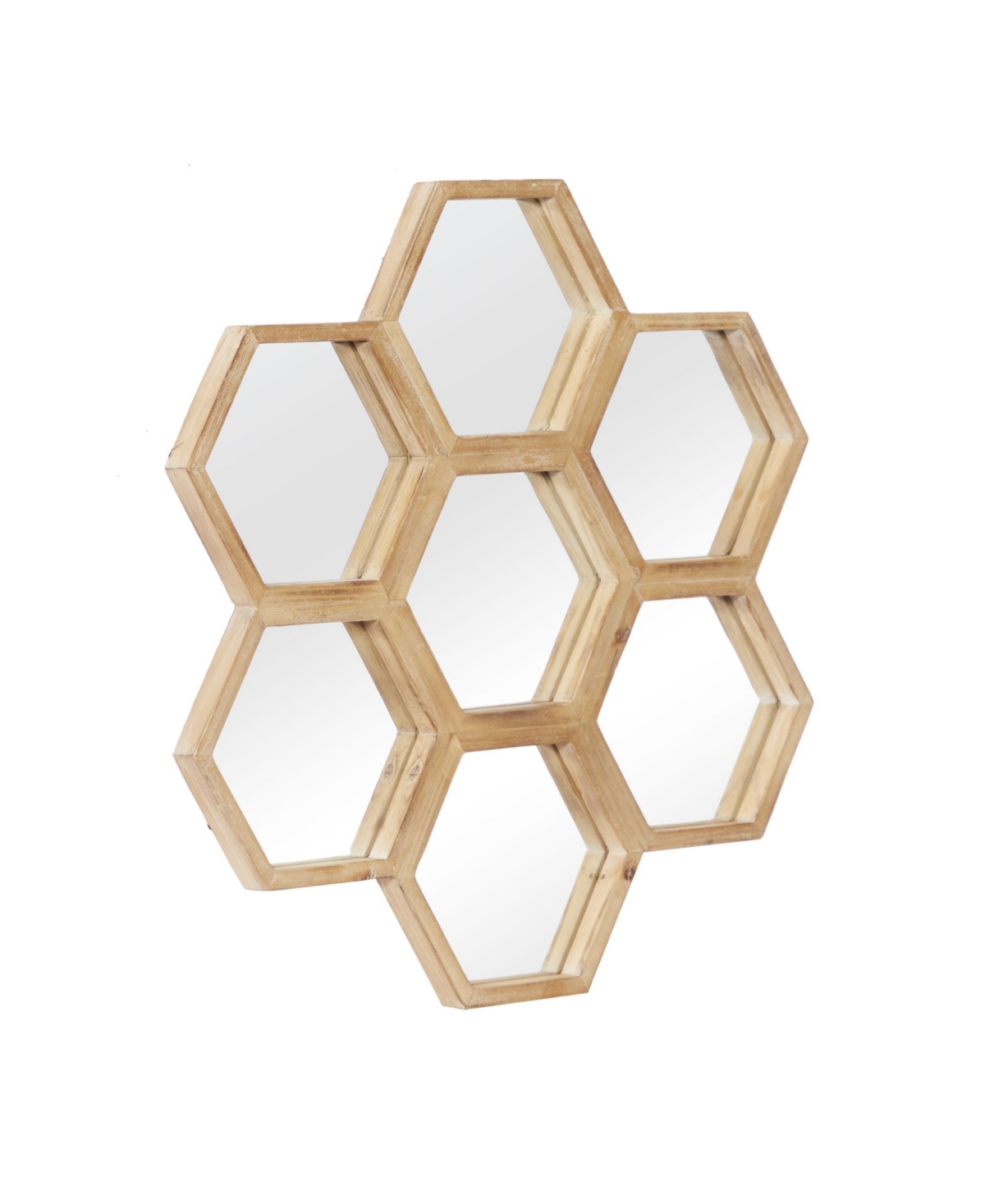 Wood Farmhouse Wall Mirror, 21