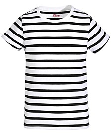 Little Girls Wide Stripe T-Shirt, Created for Macy's 