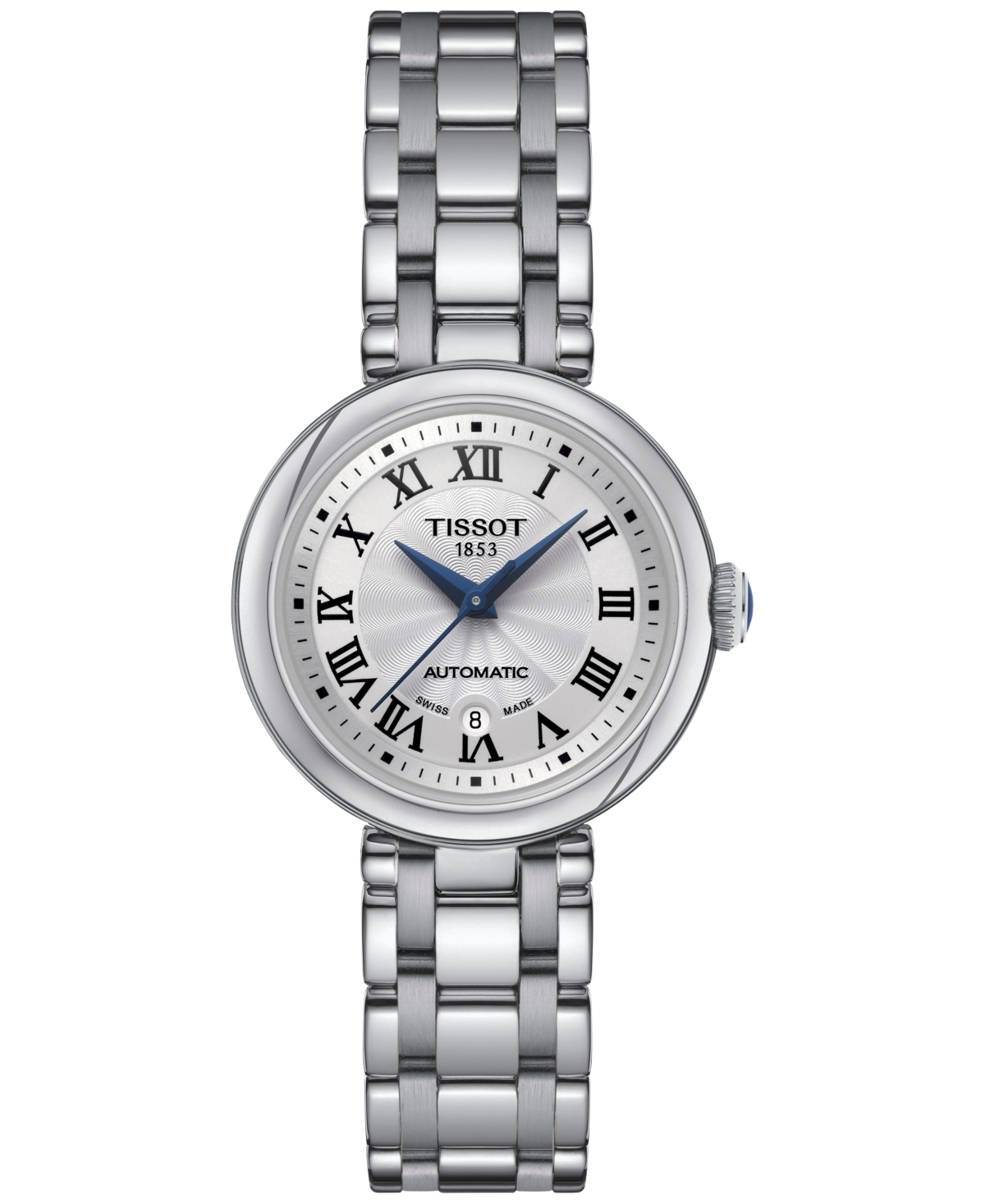 Tissot Women's Bellissima Stainless Steel Bracelet Watch 29mm In White