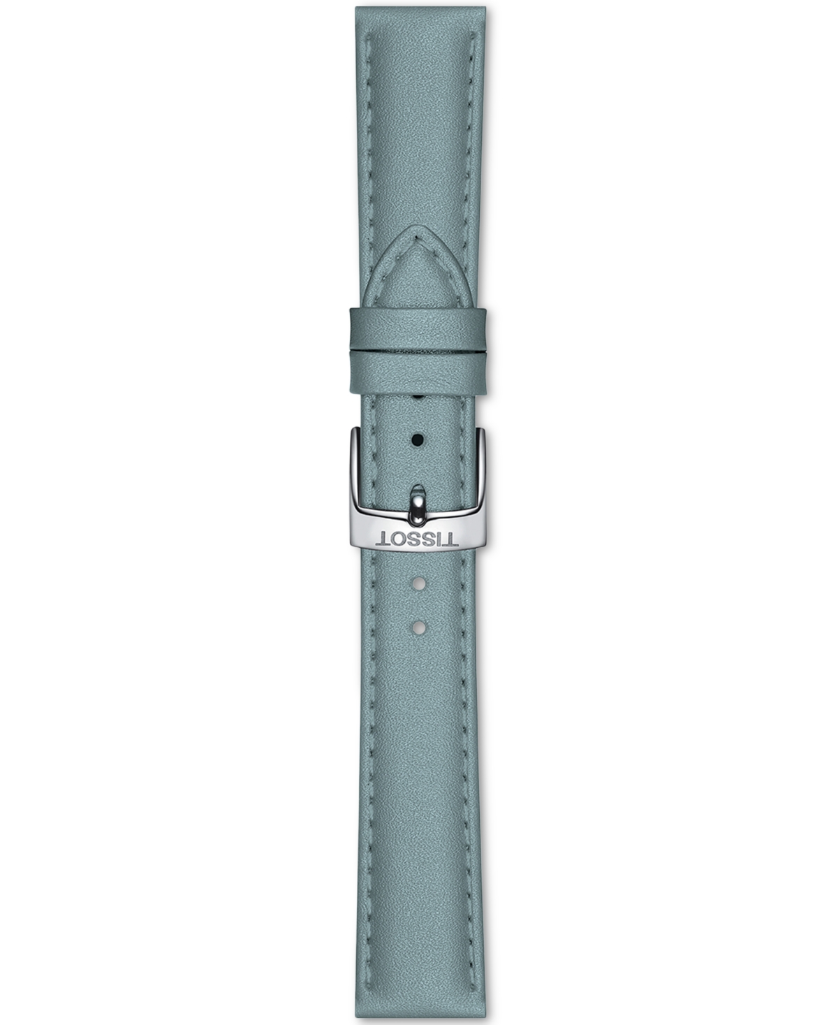 Shop Tissot Women's Carson Premium Lady Moonphase Blue Leather Strap Watch 32mm