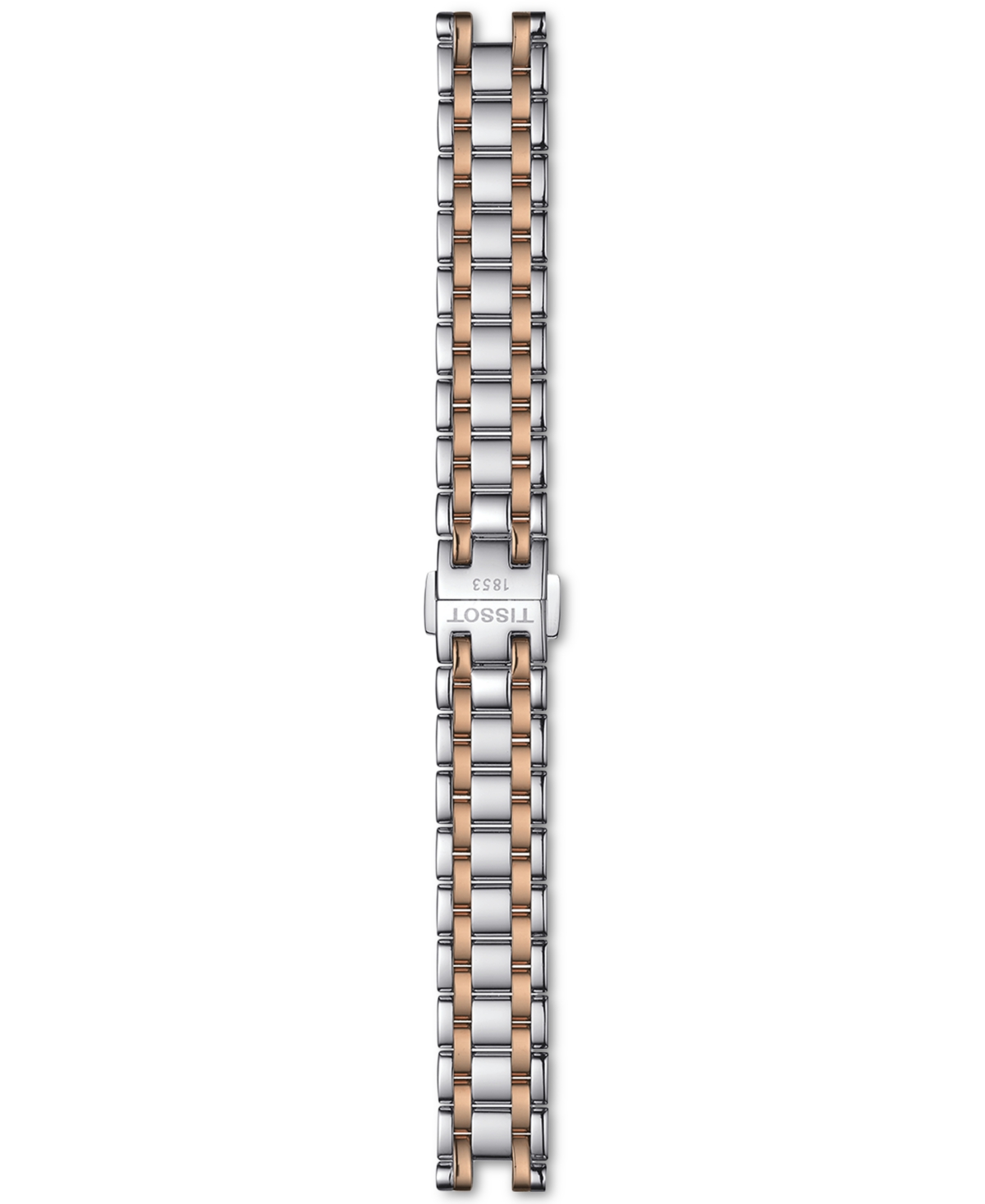Shop Tissot Women's Bellissima Two-tone Pvd Stainless Steel Bracelet Watch 29mm In White