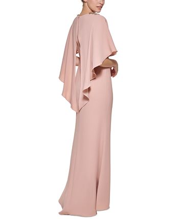 Vince camuto on sale cape overlay dress