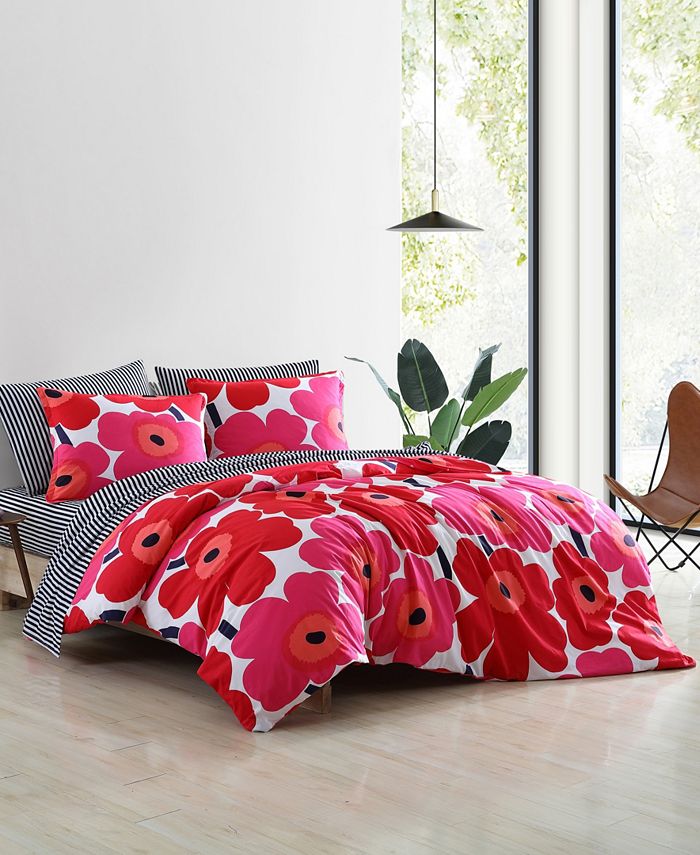 Marimekko Unikko 7 Piece Comforter Bonus Set, King & Reviews - Comforter  Sets - Bed & Bath - Macy's