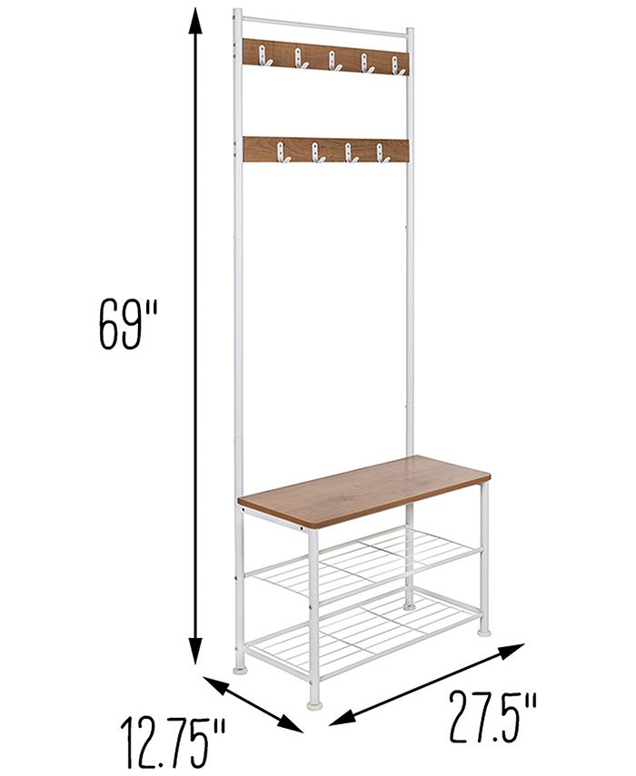 Honey Can Do Entryway Hall Tree with Storage Macy's