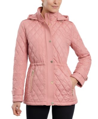 michael kors quilted anorak jacket