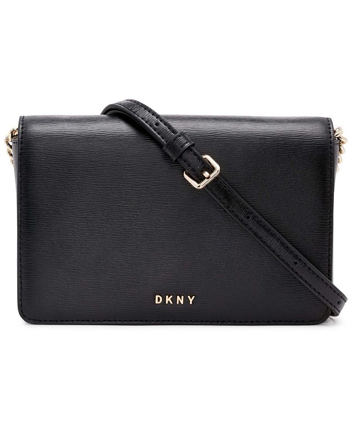 DKNY Bryant Full Flap Faux Leather Crossbody Macy's