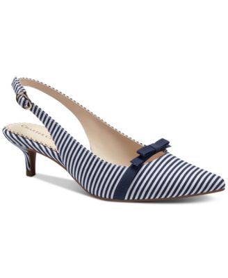 macy's blue pumps