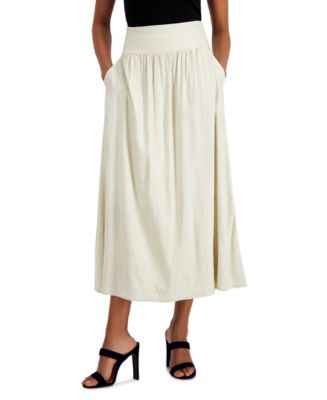 Alfani Pull-On Midi Skirt, Created for Macy's - Macy's