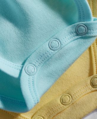 First Impressions Unisex Bodysuits, Pack of 4, Created for Macy's