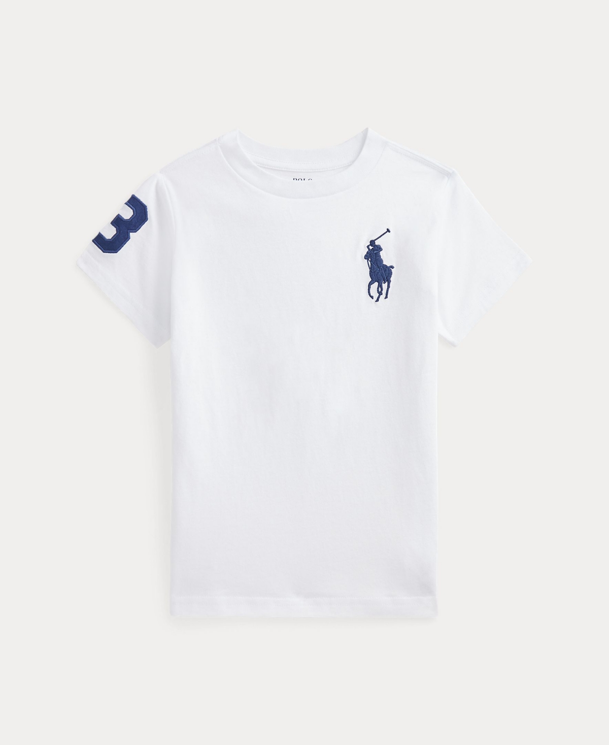 Polo Ralph Lauren Little Boys Big Pony Cotton Jersey T-shirt In White