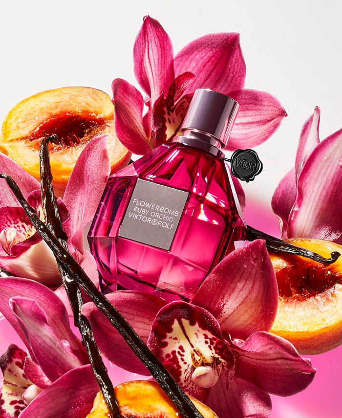 Viktor & Rolf Flowerbomb Ruby Orchid Eau de Parfum, 3.4 oz. & Reviews ...