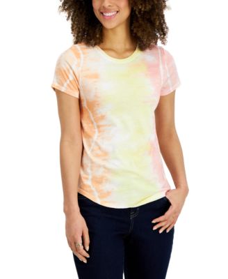 Style & Co - Spiral Fade Cotton Printed T-Shirt