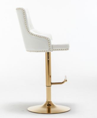 Brightcast Tufted Bar Stools, 2 Piece