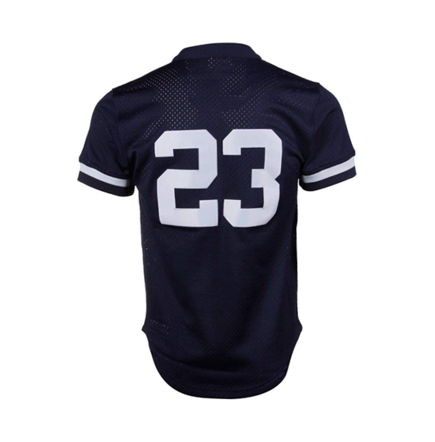 Мужское джерси Mitchell & Ness Don Mattingly New York Yankees 1995 Cooperstown, Navy — фото 2