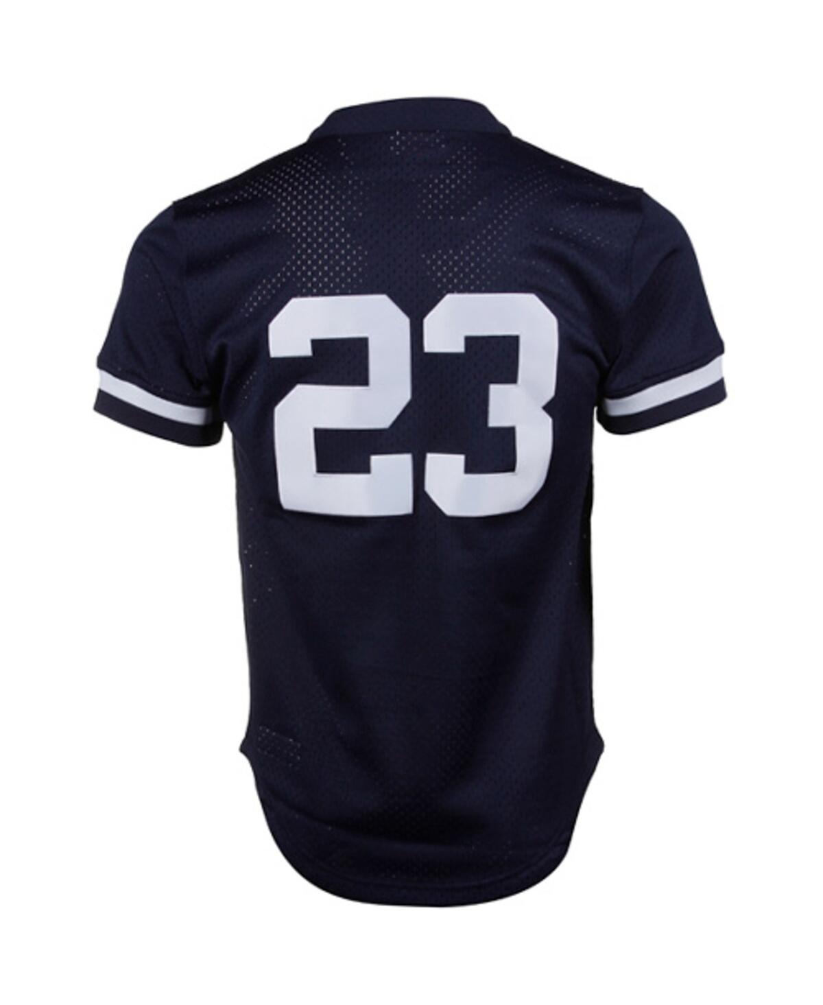Men's Don MattinglyNew York Yankees 1995 Authentic Cooperstown Collection Mesh Batting Practice Jersey - Navy