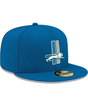 Lids Detroit Lions New Era Omaha 59FIFTY Fitted Hat - White