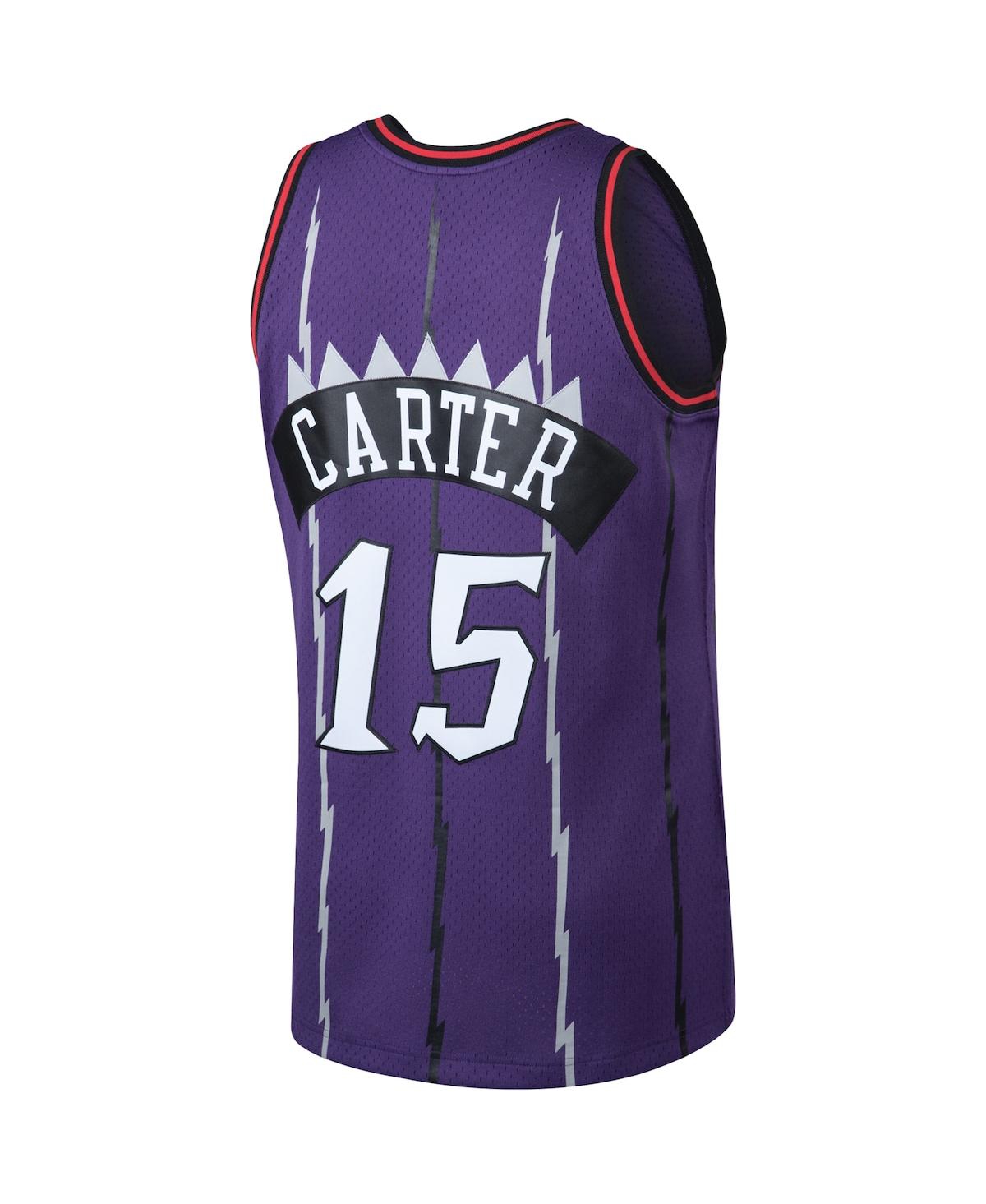 Men's Vince CarterToronto Raptors Big and Tall Hardwood Classics Jersey - Purple