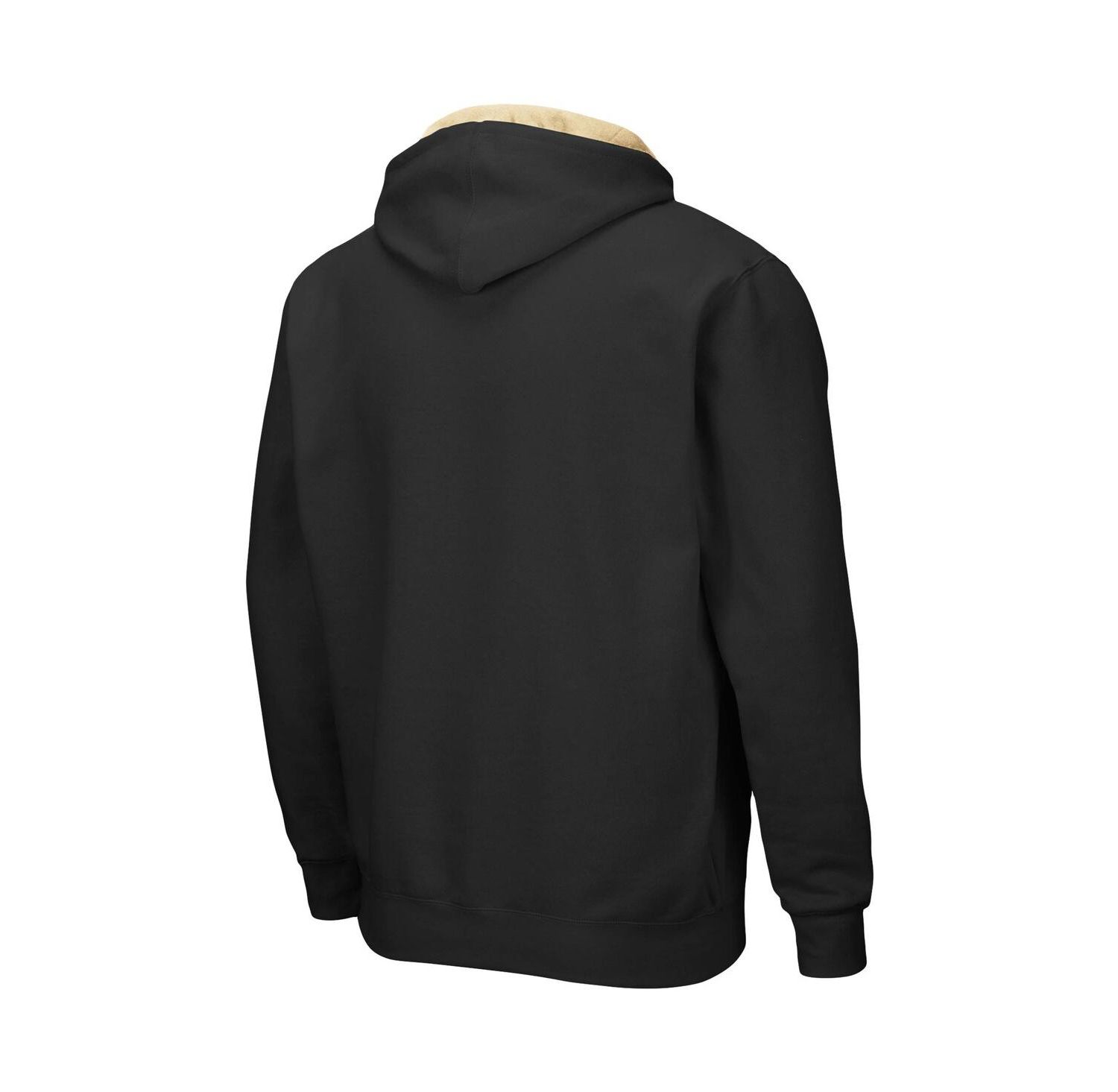 Men's Black Army Black Knights Big and Tall Full-Zip Hoodie
