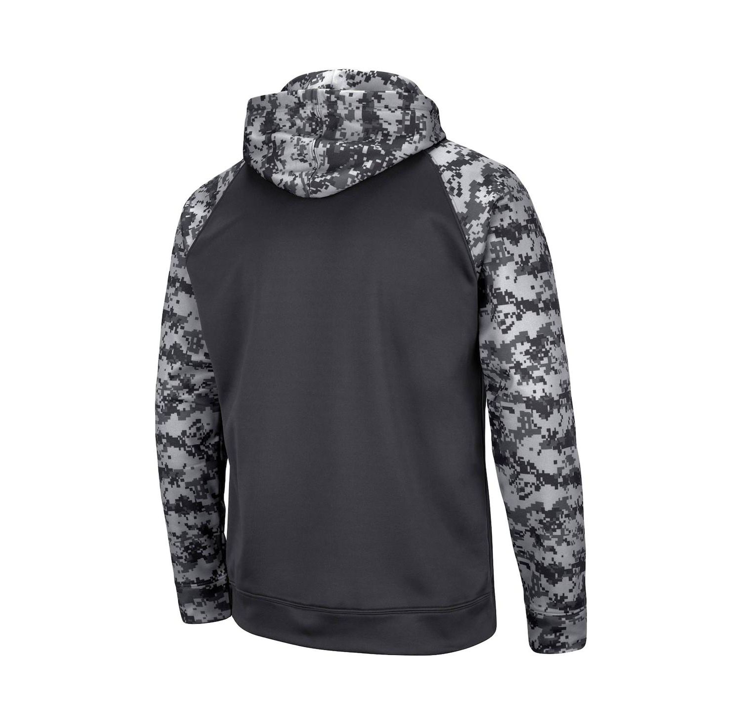 Men's Charcoal Iowa Hawkeyes OHT Military-Inspired Appreciation Digital Camo Pullover Hoodie
