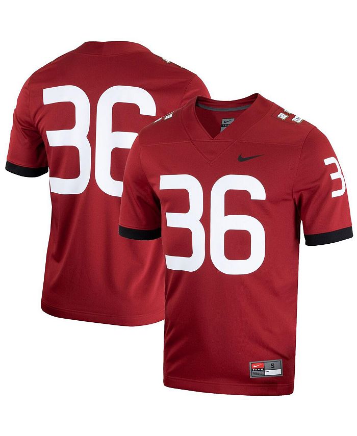 Nike Men's Number 36 Crimson Harvard Crimson Untouchable Football ...