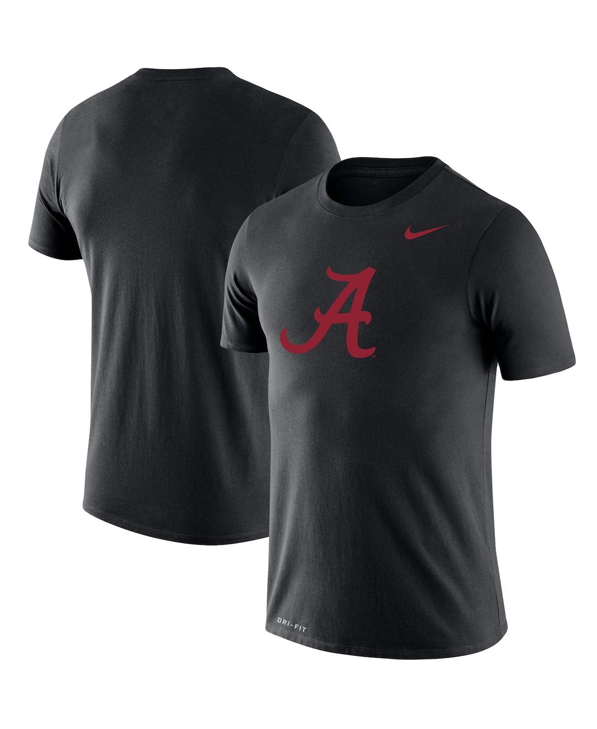 Men's Black Alabama Crimson Tide Big & Tall Legend Primary Logo Performance T-shirt