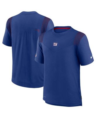 Men's Nike Royal New York Giants Sideline Player UV Performance T-Shirt Size: Large