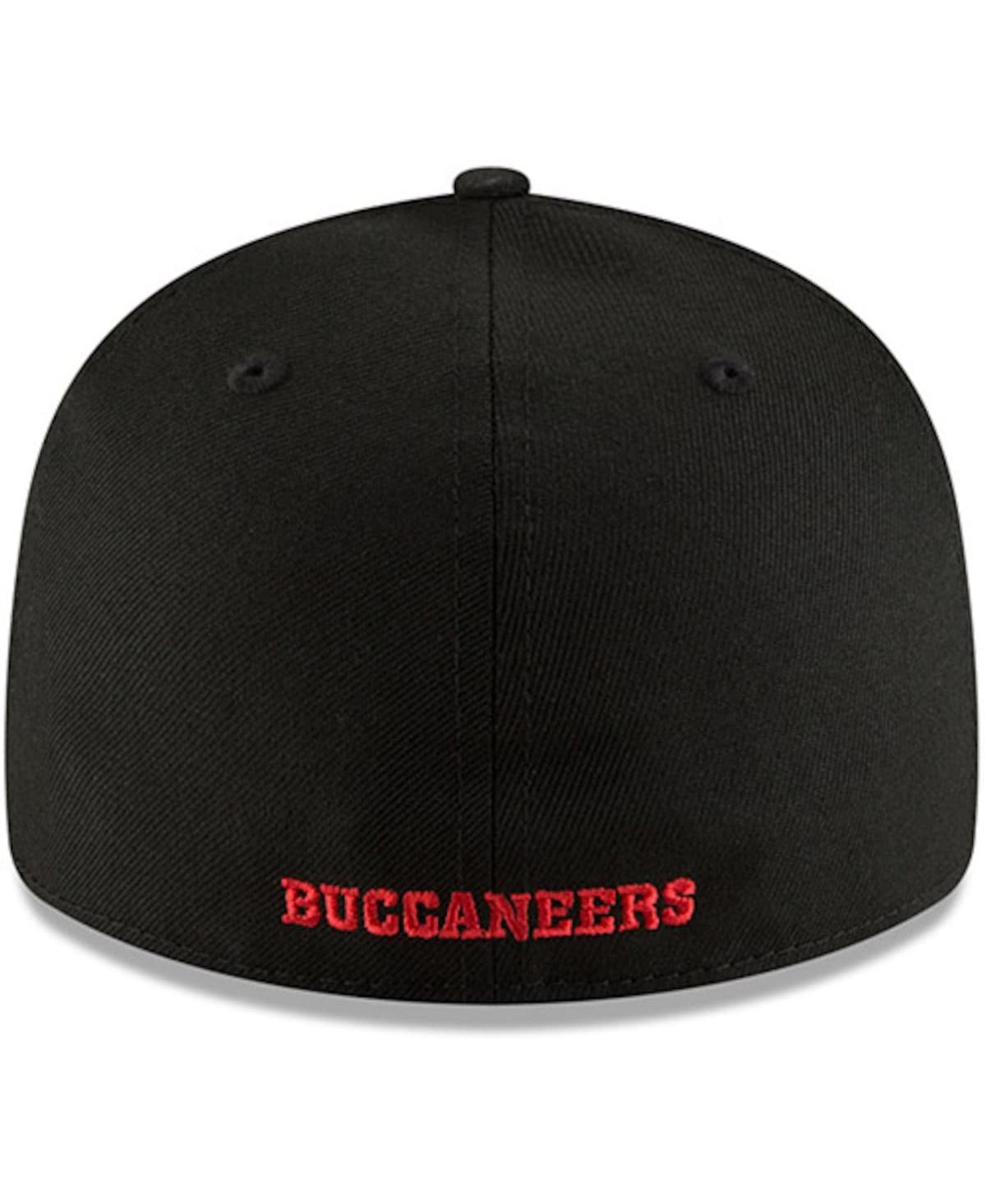 Men's Black Tampa Bay Buccaneers Omaha Throwback Low Profile 59FIFTY Fitted Hat