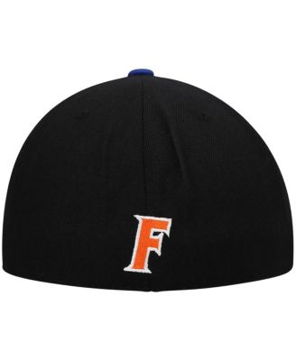 Men's Black and Royal Florida Gators Team Color Two-Tone Fitted Hat