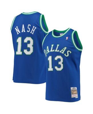 Men s Steve Nash Blue Dallas Mavericks Hardwood Classics Swingman Jersey Macy s