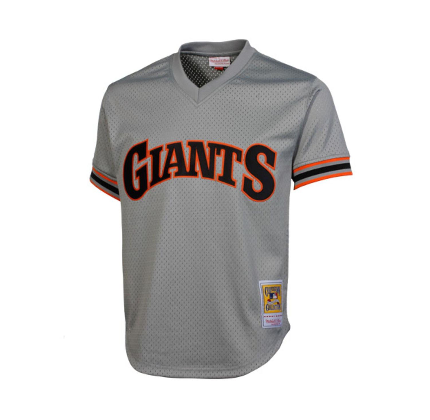 Men's Will Clark San Francisco Giants 1989 Authentic Cooperstown Collection Batting Practice Jersey - Gray