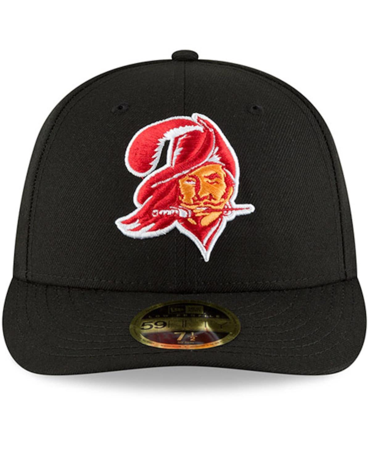 Men'sTampa Bay Buccaneers Omaha Throwback Low Profile 59FIFTY Fitted Hat - Black