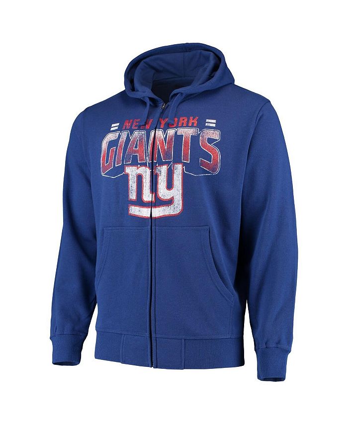 G-III Sports by Carl Banks Men's Royal New York Giants Perfect Season  Full-Zip Hoodie - Macy's