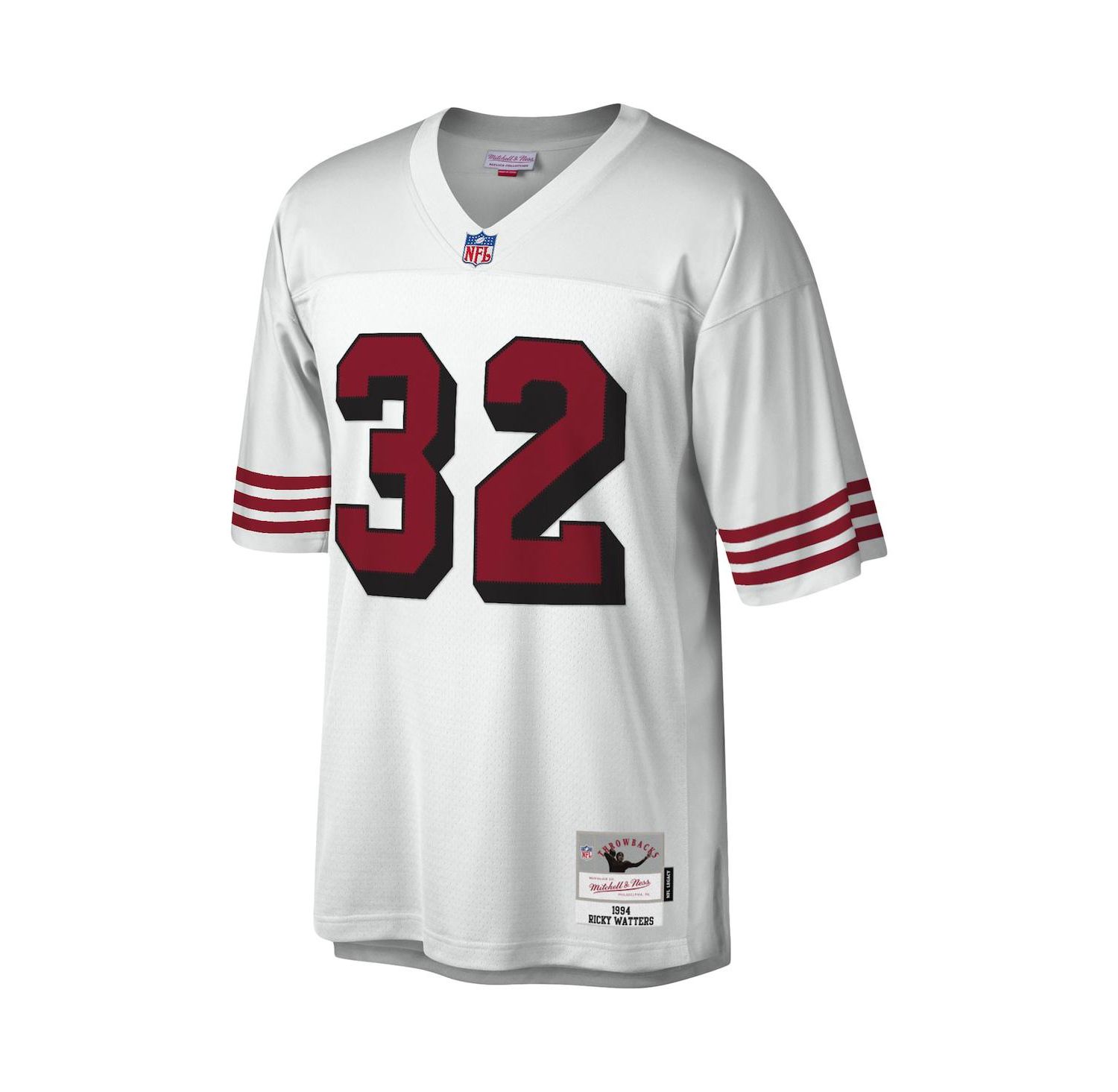 Men's Ricky Watters White San Francisco 49ers Legacy Replica Jersey