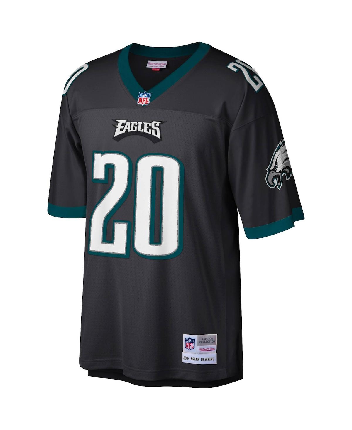 Men's Brian DawkinsPhiladelphia Eagles Legacy Replica Jersey - Black